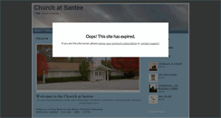 Desktop Screenshot of churchatsantee.com